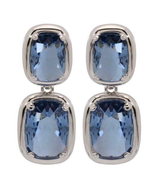 Pendientes de fiesta largos con cristales Swarovski