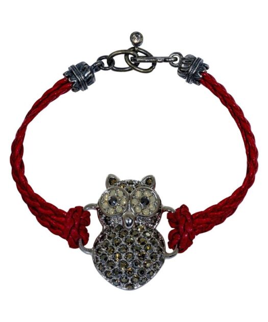 Pulsera Búho de cuero